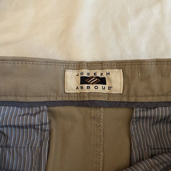 Joseph Abboud 31x30 Stretch Slim Fit Khaki Pants Chino NWT New with Tags Beige - Picture 6 of 8